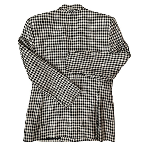 Timeless Elegance: Authentic Christian Dior Houndstooth Blazer – Size 8 - Picture 4 of 8